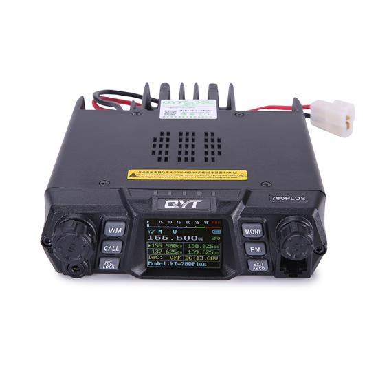 qyt kt-780plus transceptor de pantalla cuádruple de banda única radio de jamón