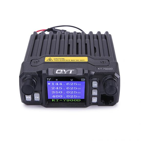 qyt kt-7900d transceptor cuádruple radioaficionado