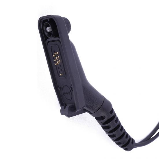walkie talkie auriculares con tubo de aire para motorola 