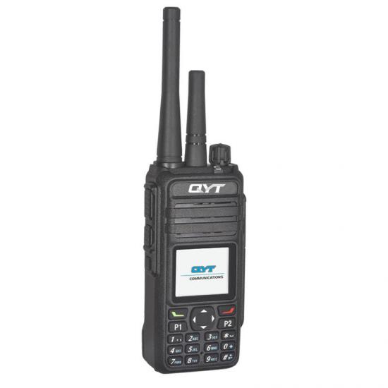qyt qnh-800d plataforma real-ptt lte / 4g + dmr / walkie talkie analógico