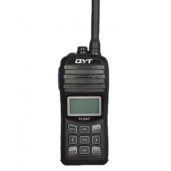  QYT  M99 tipo marino 4w mini walkie talkie con drenaje de vibraciones ya prueba de agua función