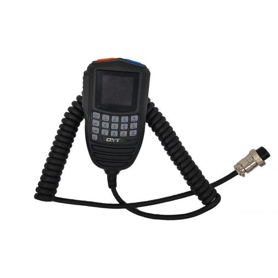 Radio móvil QYT KT-9900 mini 25w impermeable con pantalla a color con micrófono 