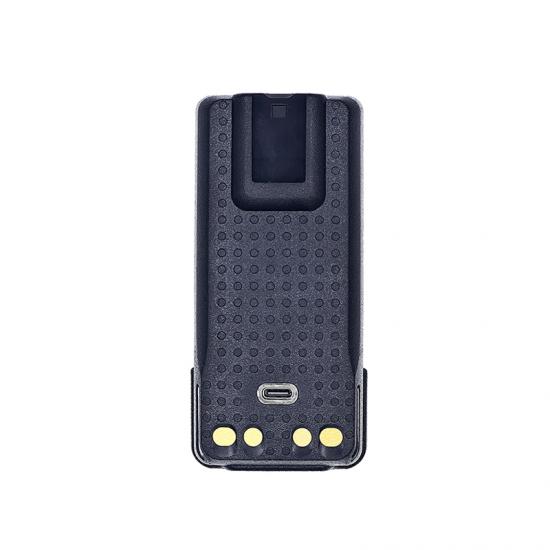 Batería de repuesto de iones de litio PMNN4408 con celda LG-50T y puerto tipo C para radio bidireccional P8608 GP328D serie XPR