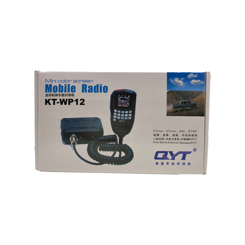 QYT mini 25w radio móvil impermeable KT-WP12